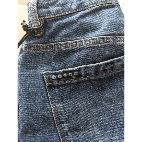 Blank NYC The Perry Mom Shorts Size 26 Blue Denim - Picture 5 of 11